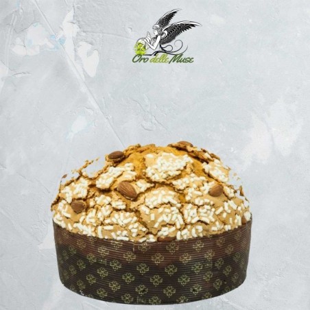 Classic high-quality pastry artisan panettone