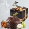 Panettone artigianale Calypso con pere, cioccolato e rhum