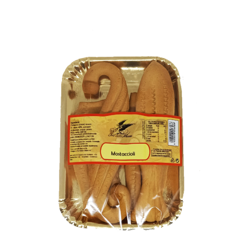 Mostaccioli au miel formes traditionnelles sans sucre 300 g Oro Delle Muse