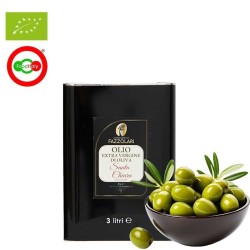 Olio Extra Vergine di oliva Bio Calabrese latta 3 lt