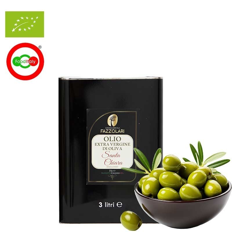 Olio Extra Vergine di oliva Bio Calabrese latta 3 lt
