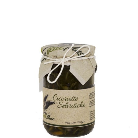 Cicoriette selvatiche in olio di oliva gr 280