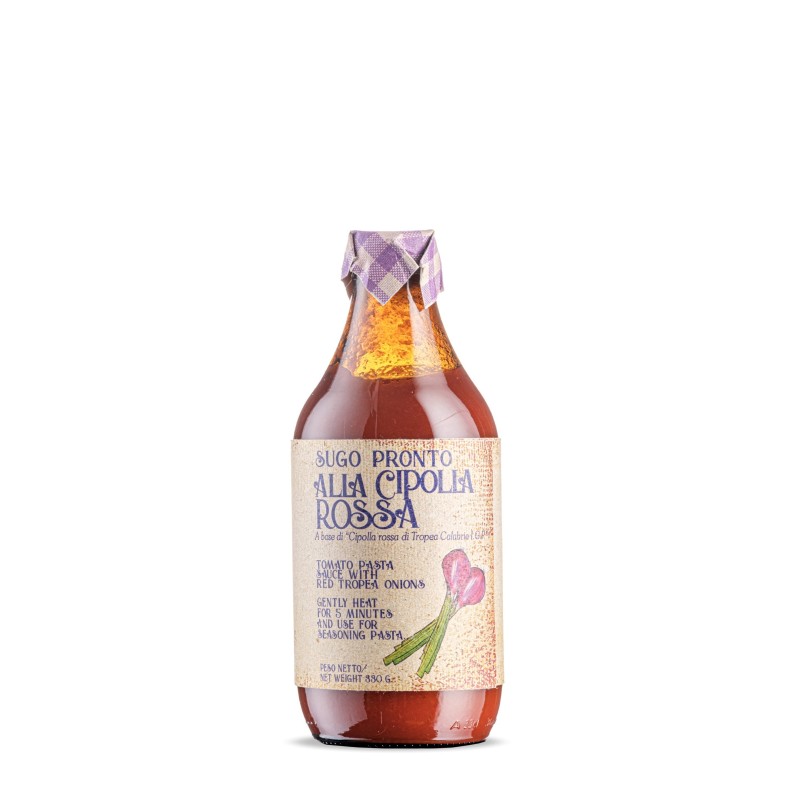 Ready-made sauce with red onion from Tropea IGP Gr 350