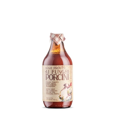 Sugo pronto ai funghi porcini in olio di oliva Gr 330