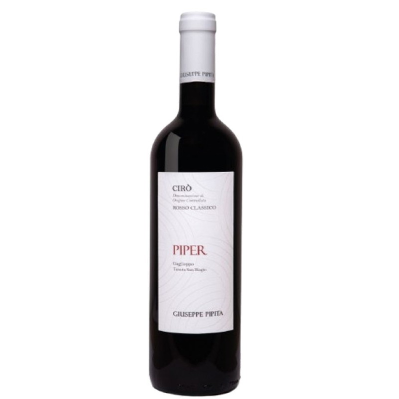 Vino rosso Cirò DOC Piper cl 75