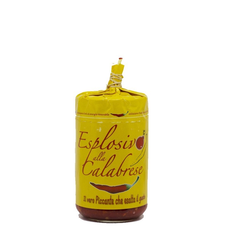Calabrese Explosive - Mischung aus scharfen Paprikaschoten 290 gr