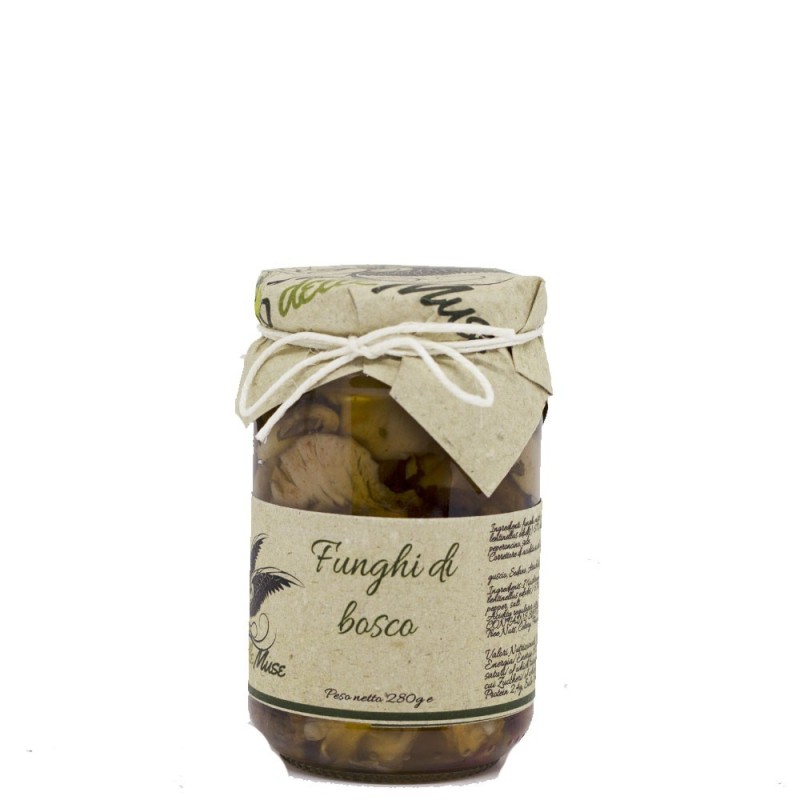 Mixed forest mushrooms in olive oil 280g