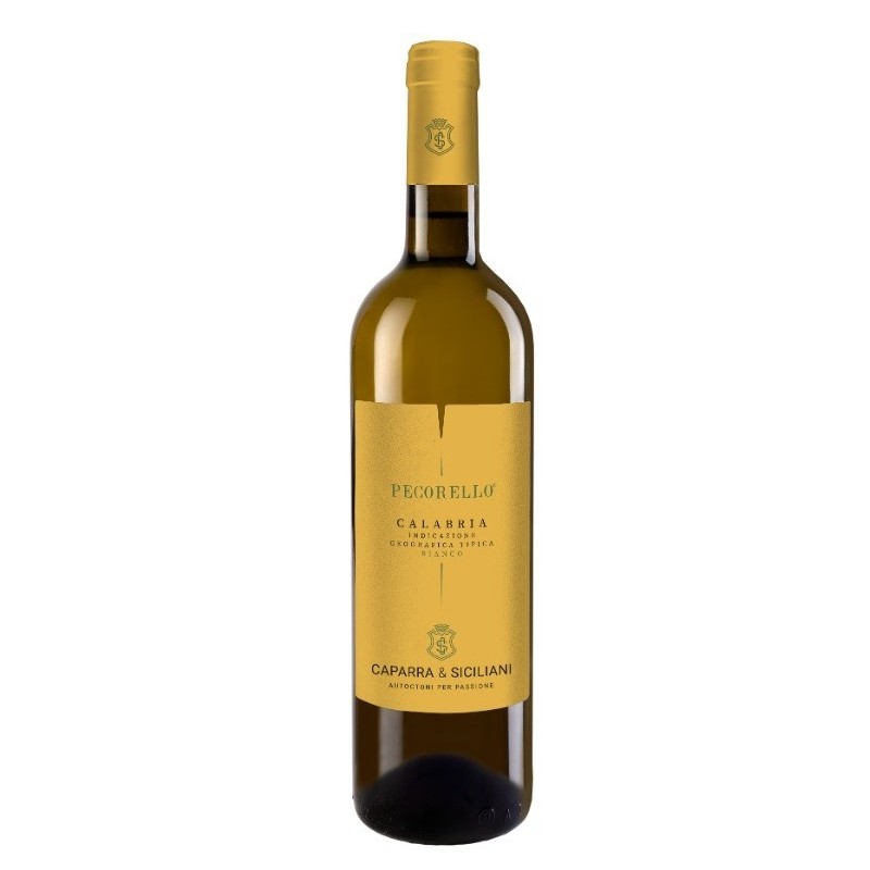 White wine Pecorello IGT Caparra & Siciliani