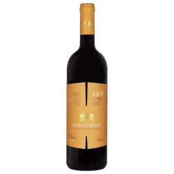 Vino rosso lice