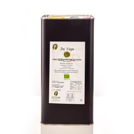 Aceite de oliva virgen extra calabrés 100% orgánico "DU VUGU"