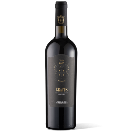 Vin rouge IGT Gratus 100% Magliocco BIO Farneto del Principe