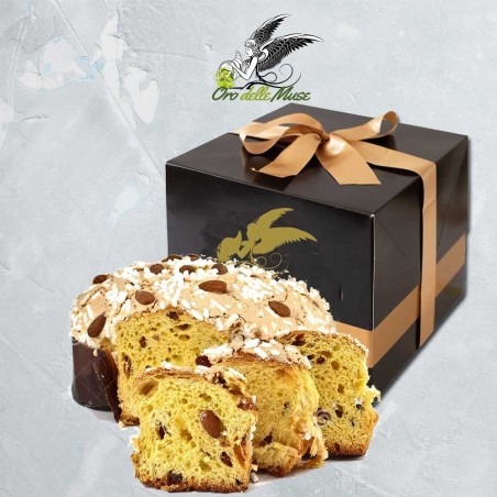 Classic high-quality pastry artisan panettone