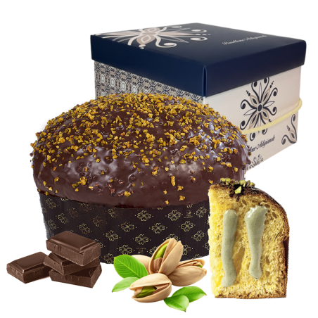 Panettone artisanal à la pistache