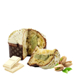 Artisanal pistachio panettone