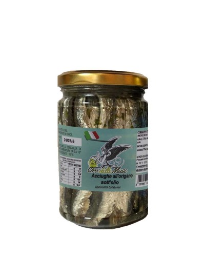 Anchovies with oregano in...